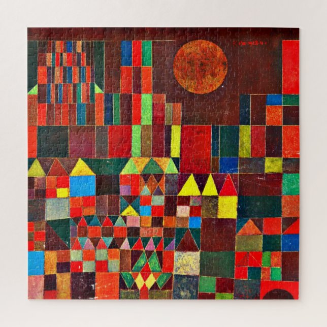 Klee - Schloss und Sun Puzzle (Vertikal)