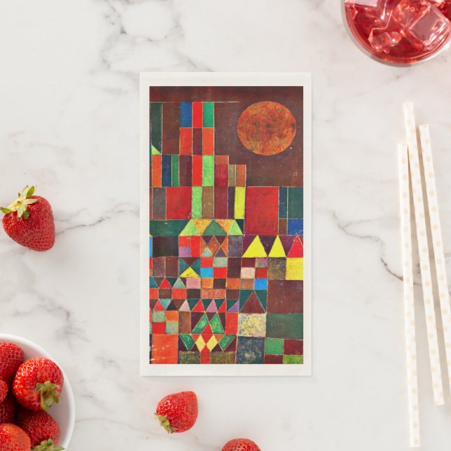 Klee - Schloss und Sun Serviette (Beispiel)