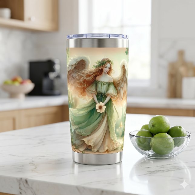 Klee Serenity Engel Thermobecher (Clover Serenity Angel Insulated Tumbler)