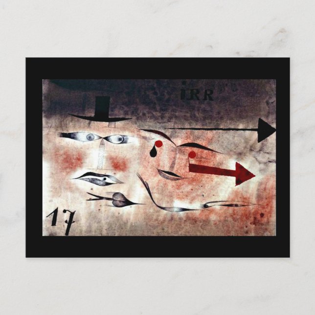 Klee - siebzehn postkarte (Vorderseite)