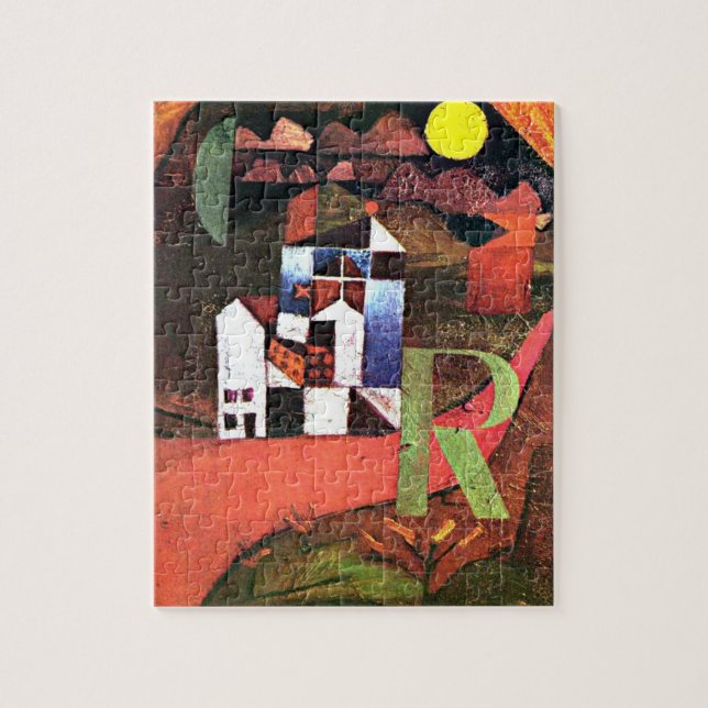 Klee - Stadt R Puzzle (Vertikal)