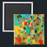 Klee - Südliche (tunesische) Gärten Magnet<br><div class="desc">Klee - Kühlschrank-Magnet für den südlichen (tunesischen) Garten. Farbenfrohe abstrakte Malerei des Künstlers Paul Klee im Jahr 1919.</div>