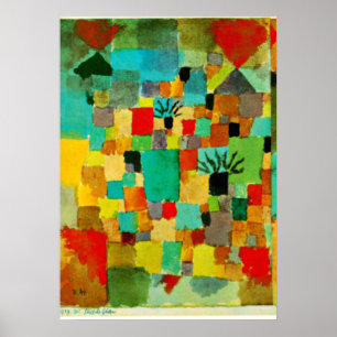 Klee - Südtunesische Gärten-1919 Poster