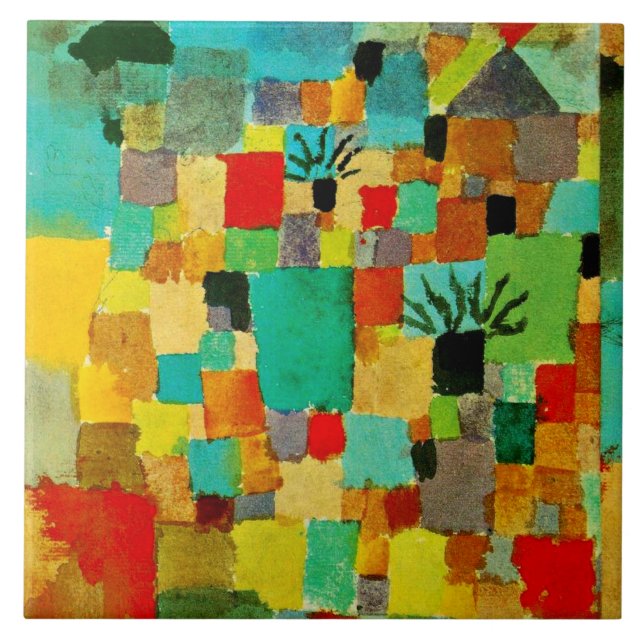 Klee - Südtunesische Gärten Fliese (Vorderseite)