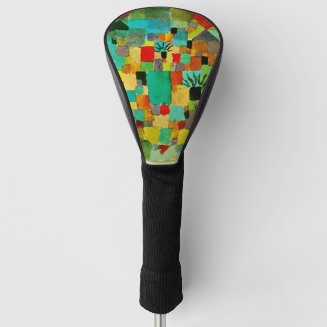 Klee - Südtunesische Gärten Golf Headcover (Vorderseite)
