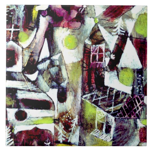 Klee - Swamp Legend Fliese (Vorderseite)