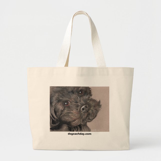 Klee-Tasche Jumbo Stoffbeutel (Vorne)