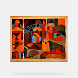 Klee - Tempelgärten Acrylschild