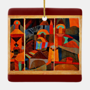 Klee - Tempelgärten Keramikornament