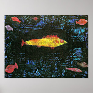 Klee - The Goldfish, 1925 Artwork Poster