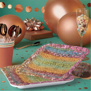 Klee - Tree-Kinderzimmer Pappteller