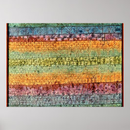 Klee - Tree-Kinderzimmer Poster