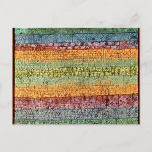 Klee - Tree-Kinderzimmer Postkarte