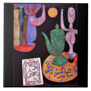 Klee - Unbenannt, Stillleben, 1940. Fliese