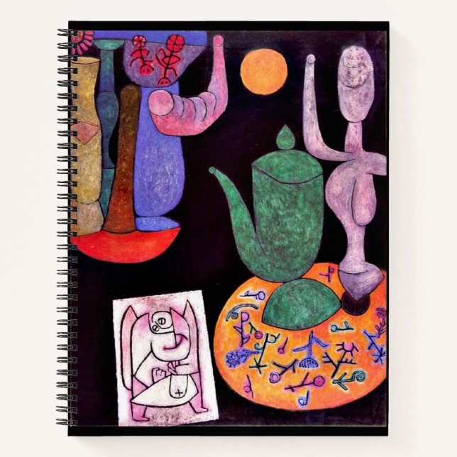 Klee - Unbenannt, Stillleben, 1940. Notizbuch (Vorderseite)
