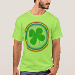 Klee und Regenbogen T-Shirt