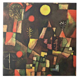 Klee - Vollmond, Fliese