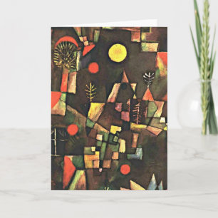 Klee - Vollmond, Paul Kleemalen Karte