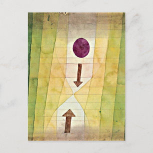 Klee - Vor dem Blitz Postkarte