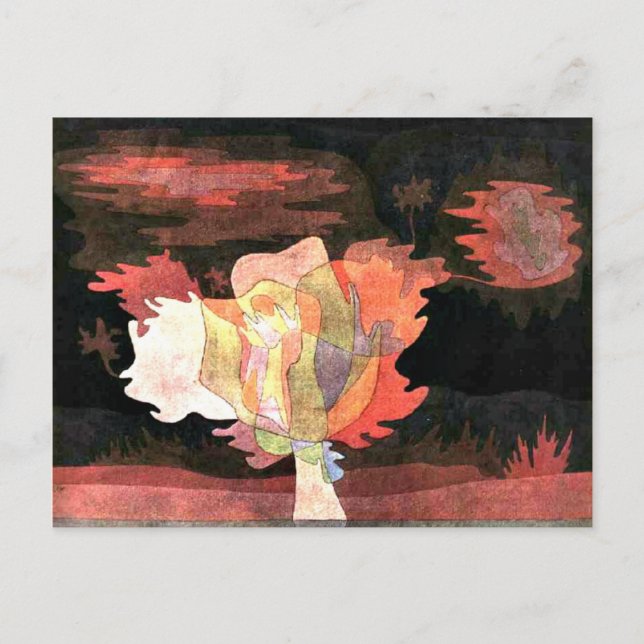 Klee - Vor dem Schnee, 1920 Postkarte (Vorderseite)