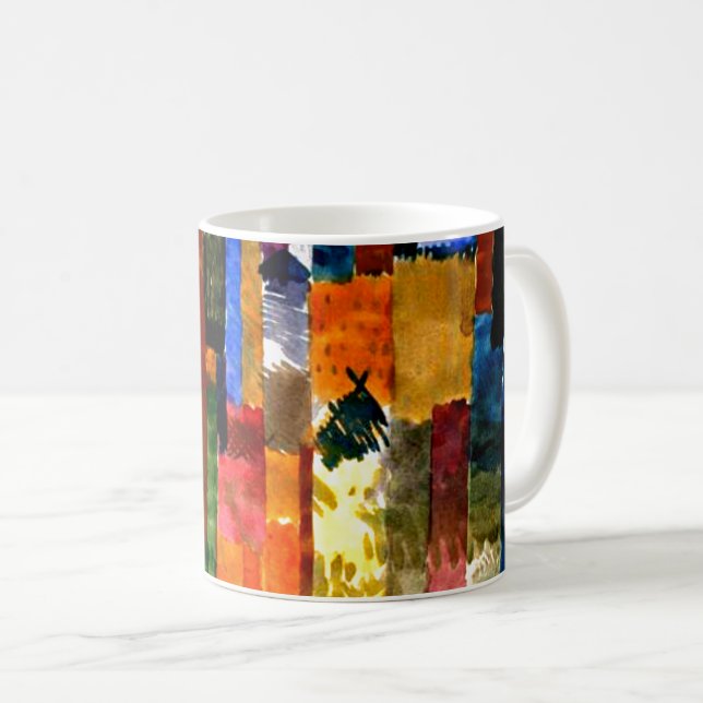 Klee - Vor der Stadt Kaffeetasse (VorderseiteRechts)