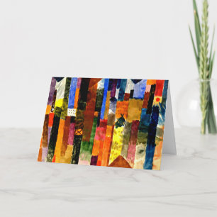 Klee - Vor der Stadt Karte