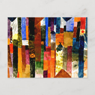 Klee - Vor der Stadt Postkarte