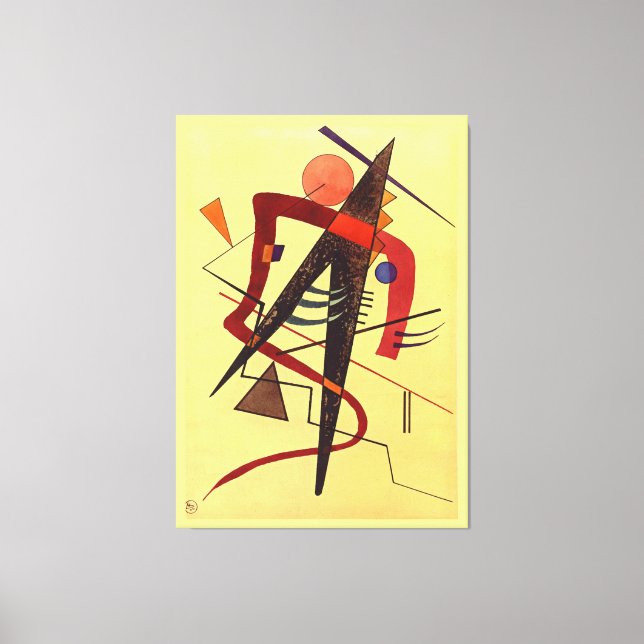 Klee - Warm Leinwanddruck (Vorderseite)