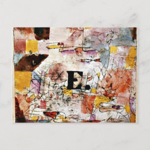 Klee - Wasservögel - Entenmalerei Postkarte