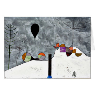 Klee - Winter, Paul Klee Gemälde