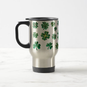 Kleeblatt 3D Clover Blätter Lucky Reisebecher