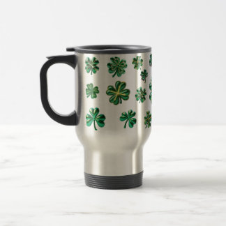 Kleeblatt 3D Clover Blätter Lucky Reisebecher