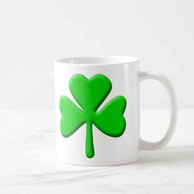 Kleeblatt 3d kaffeetasse (Rechts)