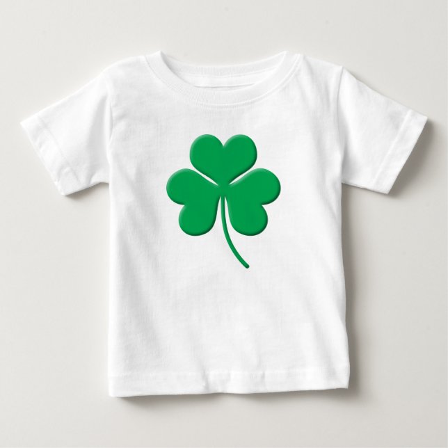 Kleeblatt Baby T-shirt (Vorderseite)