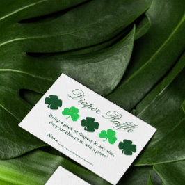 Kleeblatt Babydusche Windeln Windeln Begleitkarte