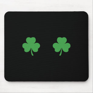 Kleeblatt Breast Irish S St Patricks Day St Pattys Mousepad