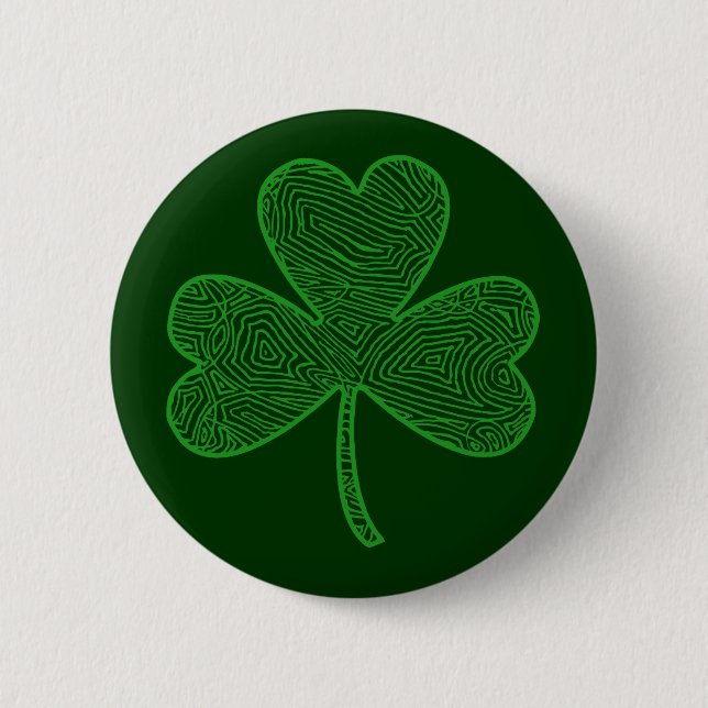 Kleeblatt Button (Vorderseite)
