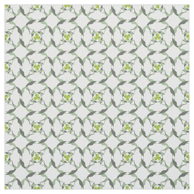 Kleeblatt Celtic Inspiriert Pattern St. Patrick's  Stoff (Muster)