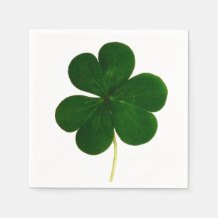 Kleeblatt Clover Fotografie St Patrick Party Serviette