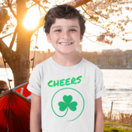 Kleeblatt Clover Leaf Lucky St Patrick's Day Cheer T-Shirt