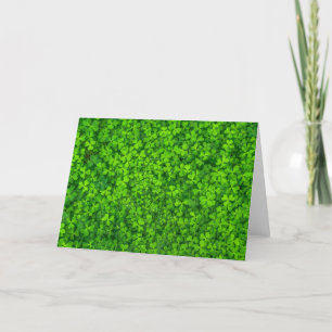Kleeblatt Clovers Green Irish Symbol Irland Karte
