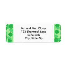 Kleeblatt Collage Custom Address Labels