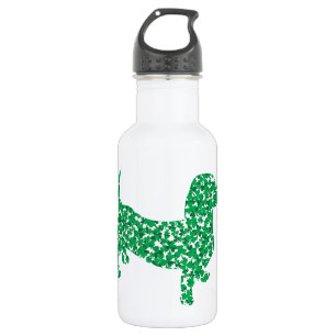 Kleeblatt Dackel Trinkflasche