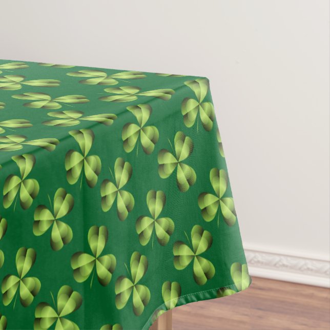 Kleeblatt drei leaf Clover Graphic Tischdecke (Beispiel)