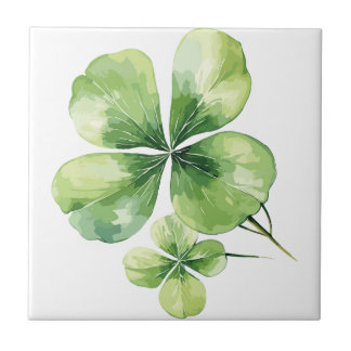 Kleeblatt Fliese