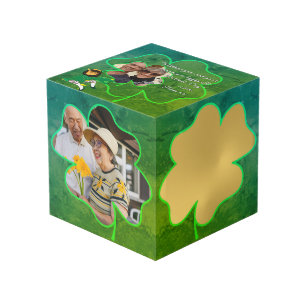 Kleeblatt Frames 4 Fotos Würfel