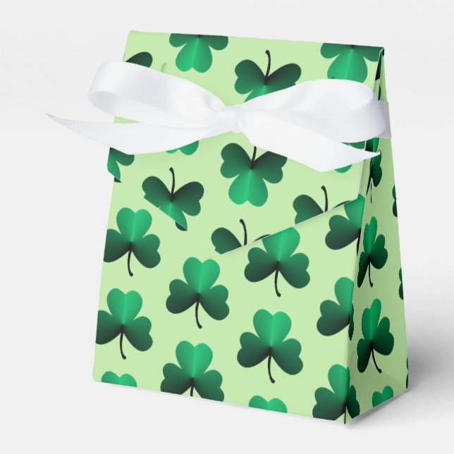 Kleeblatt Geschenkschachtel (Vorderseite)