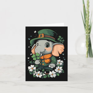 Kleeblatt Girls Boys Kids Leprechaun St Patricks D Karte