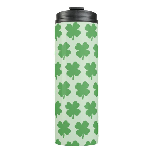 Kleeblatt Green Irish Logo Thermosbecher (Vorderseite)