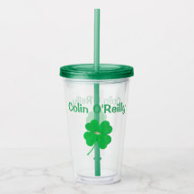 Kleeblatt Green St. Patricks Day (Name) 4Colin